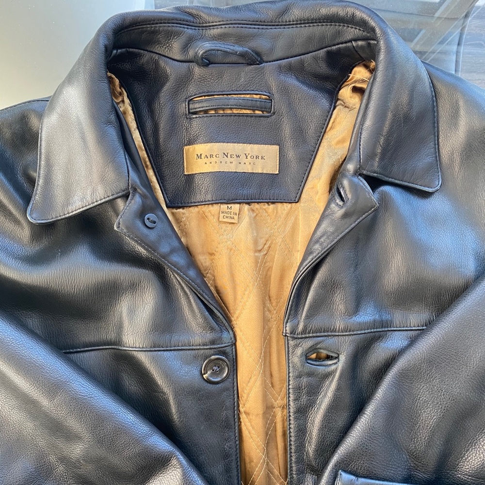 Andrew Marc 100% Leather Jacket